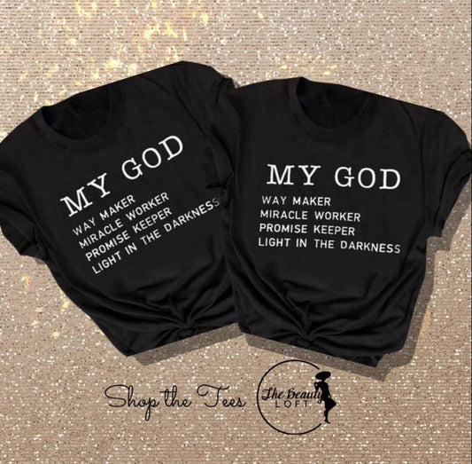 “My God” Tee