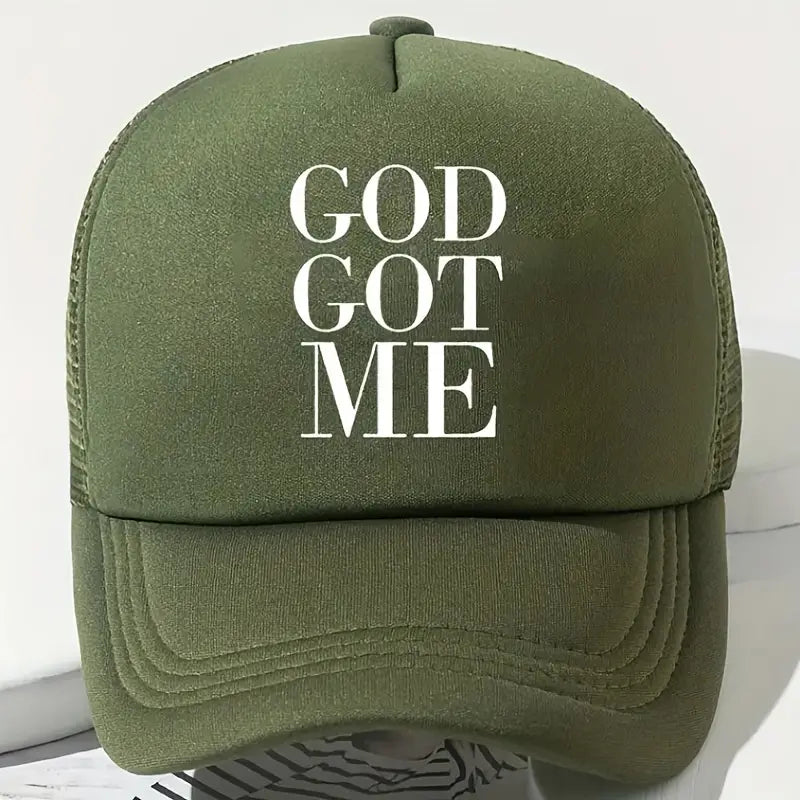 GOD GOT ME MESH CAP
